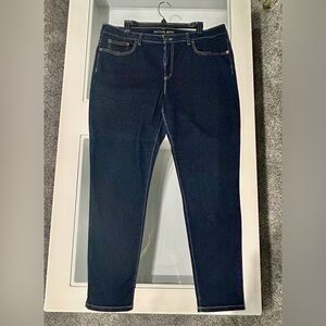 Michael Kors ladies skinny jeans. Size 14. Stretchy fabric. Color- blue.